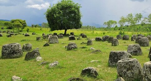 Plain Of Jars Phonsovan Laos